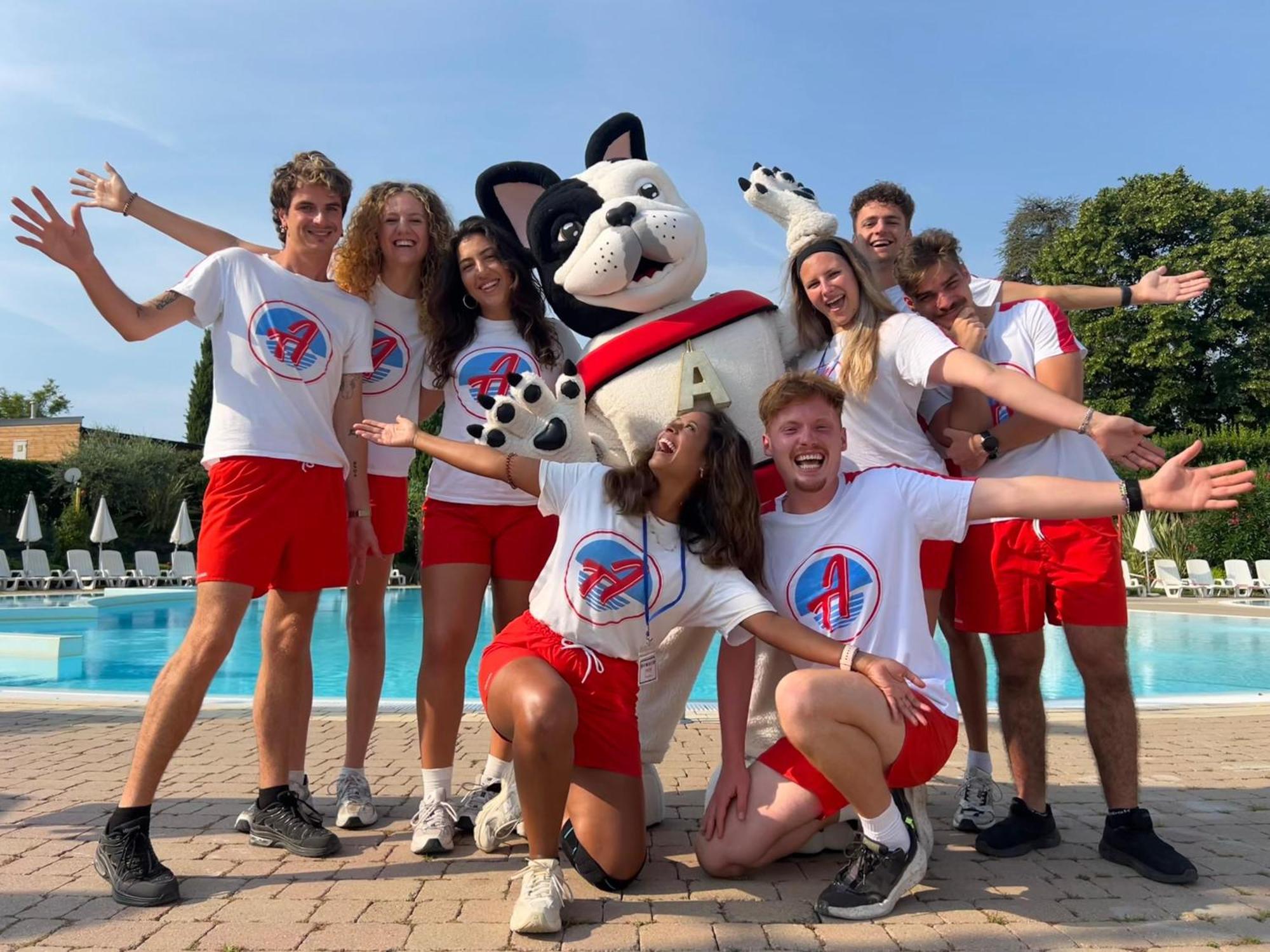 Campeggio Europa Silvella San Felice del Benaco Esterno foto The 2019 animation team